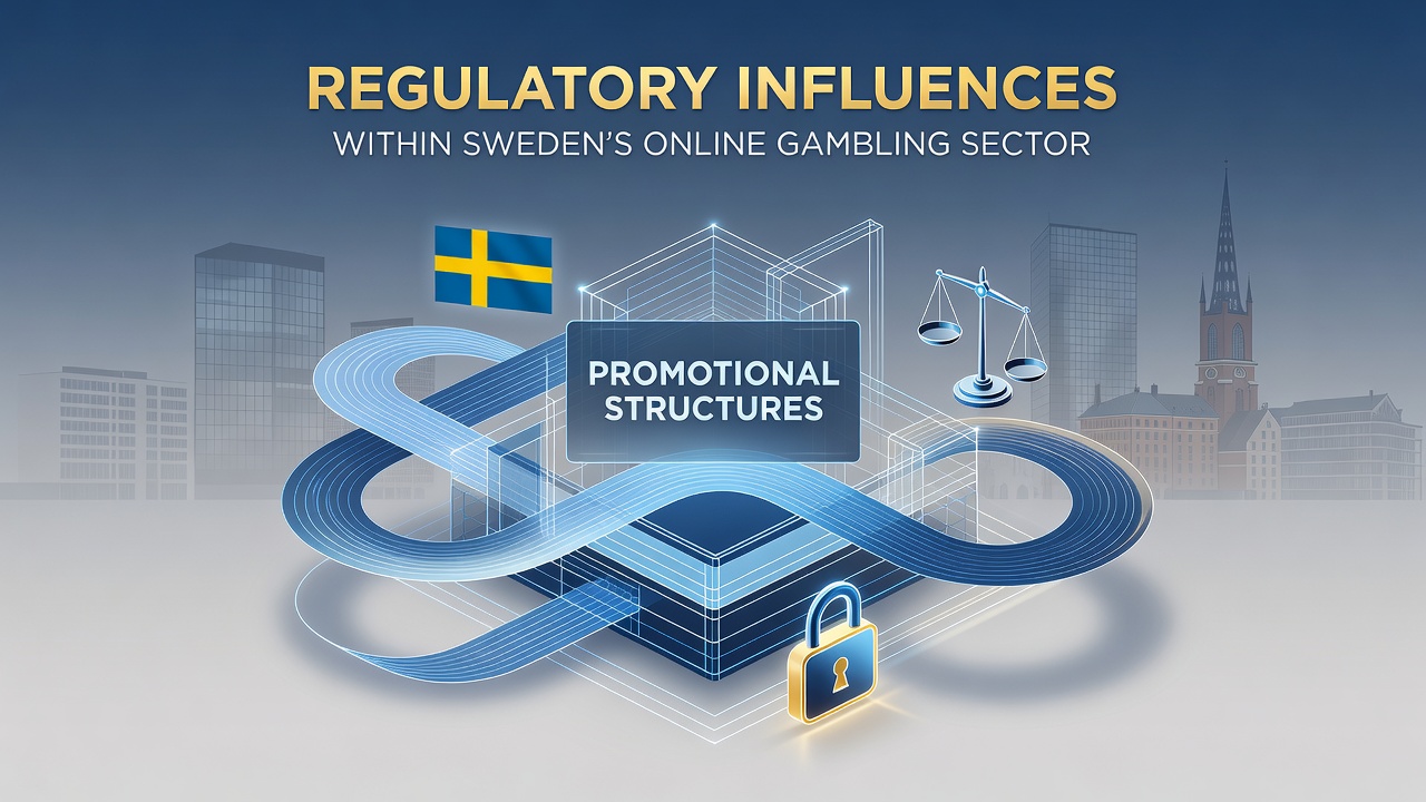 Regulatory compliance meeting with charts showing Swedish gambling promotion data trends